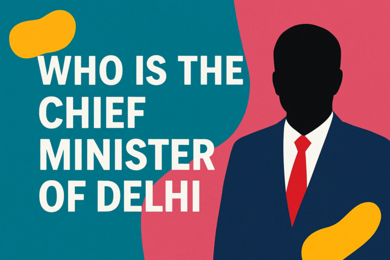 Chief Minister of Delhi